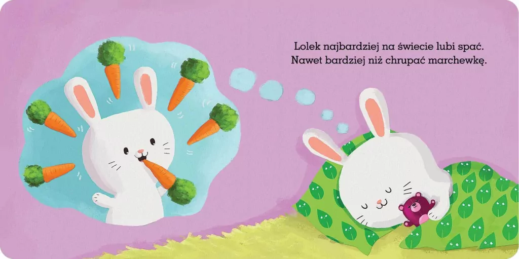 Króliczek Lolek i marchewkowe sny - tantis.pl
