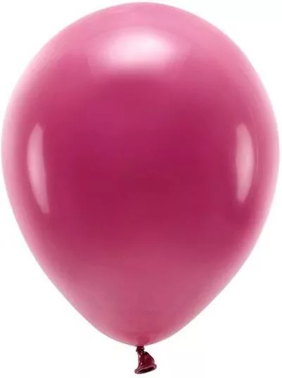 Balony Eco bordowe 30cm. PartyDeco - tantis.pl