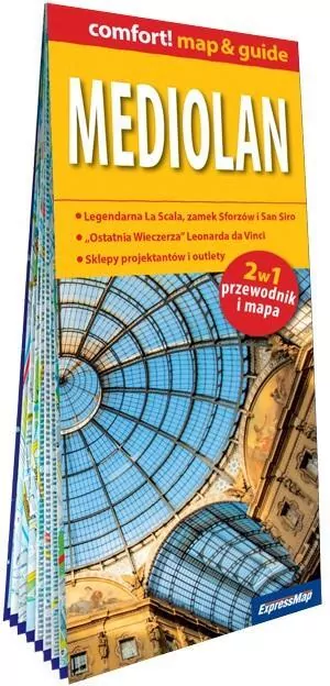 Mediolan 2w1. Przewodnik i mapa - tantis.pl