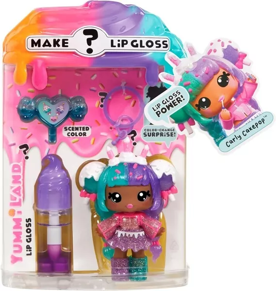 Yummiland Mystery Lip Gloss Doll - Carly Cakepop - tantis.pl