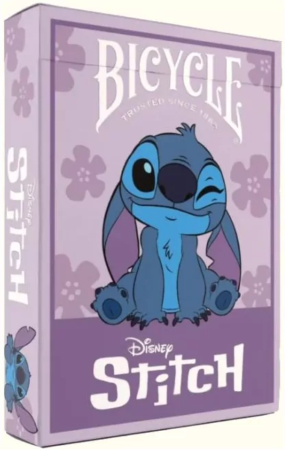 Karty Bicycle Disney Stitch Purple - tantis.pl