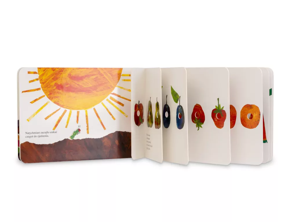 Bardzo głodna gąsienica mała - tantis.pl