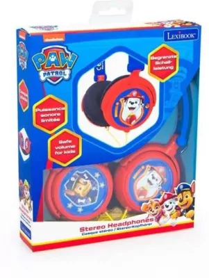 Składane słuchawki przewodowe, stereo. Psi Patrol