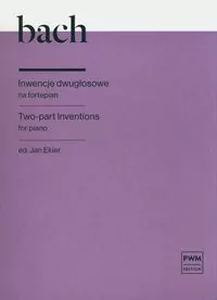J.S. Bach Inwencje dwugłosowe na fortepian PWM - tantis.pl