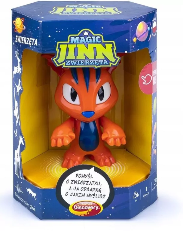 Magic Jinn zabawka interaktywna. Zwierzęta - tantis.pl