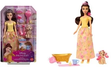 Bella i piesek. Zestaw Kąpiel. Disney Princess - tantis.pl