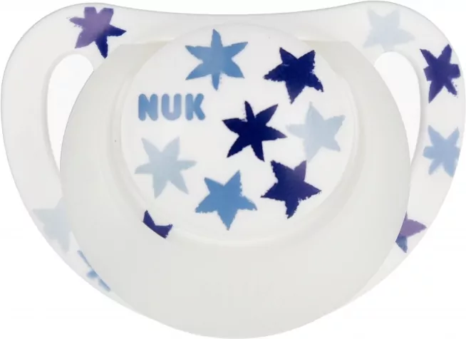 NUK. Day & Night. Smoczki 6-18 miesięcy. Gwiazdki i krokodyl - tantis.pl