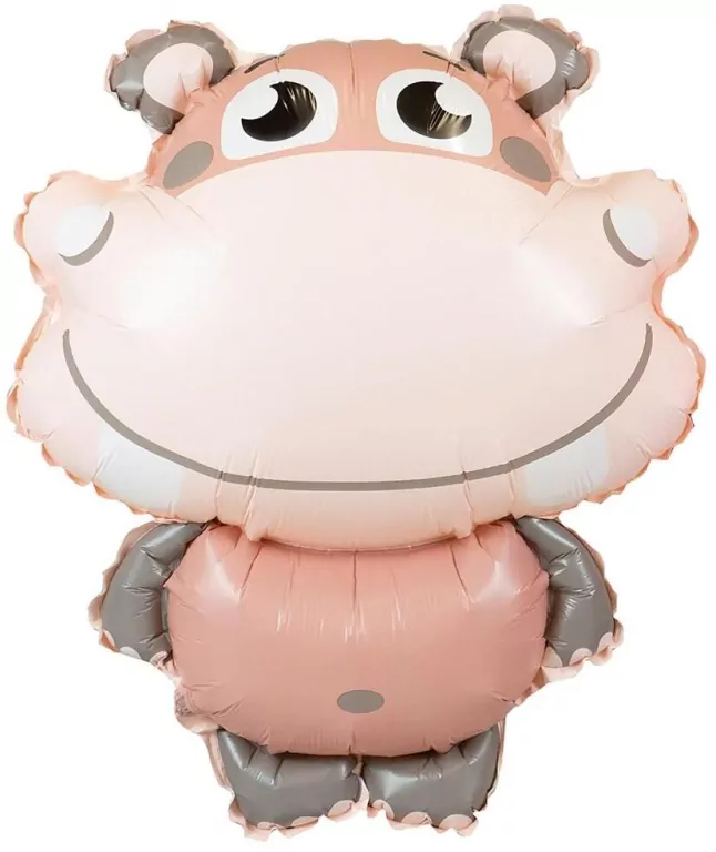 Balon foliowy. Zoo hipopotam - tantis.pl