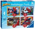 Puzzle 4w1 Spider-Man - tantis.pl