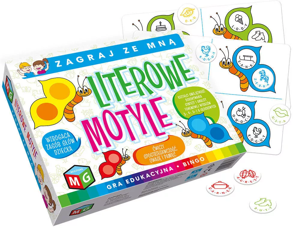 Literowe motyle - tantis.pl