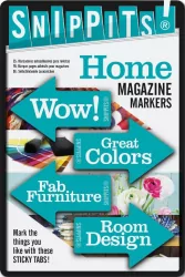 Snippits! Home znaczniki dom, samoprzylepne