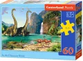 Puzzle 60. Świat Dinozaurów. In the Dinosaurs World - tantis.pl