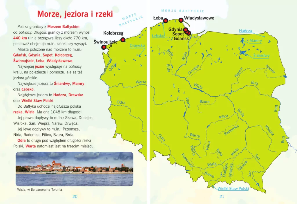 Atlas Polski dla dzieci - tantis.pl