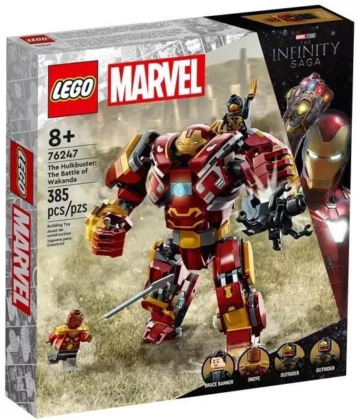 LEGO® Super Heroes Marvel. Hulkbuster bitwa o Wakandę 76247 - tantis.pl