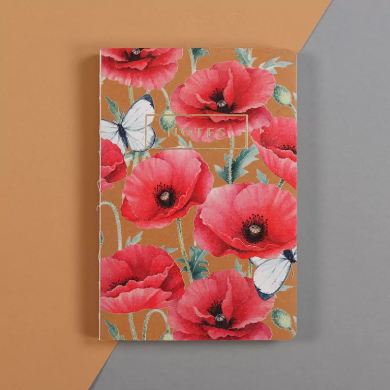 Notes Kwiaty Polskie Maki. KPL5 - tantis.pl