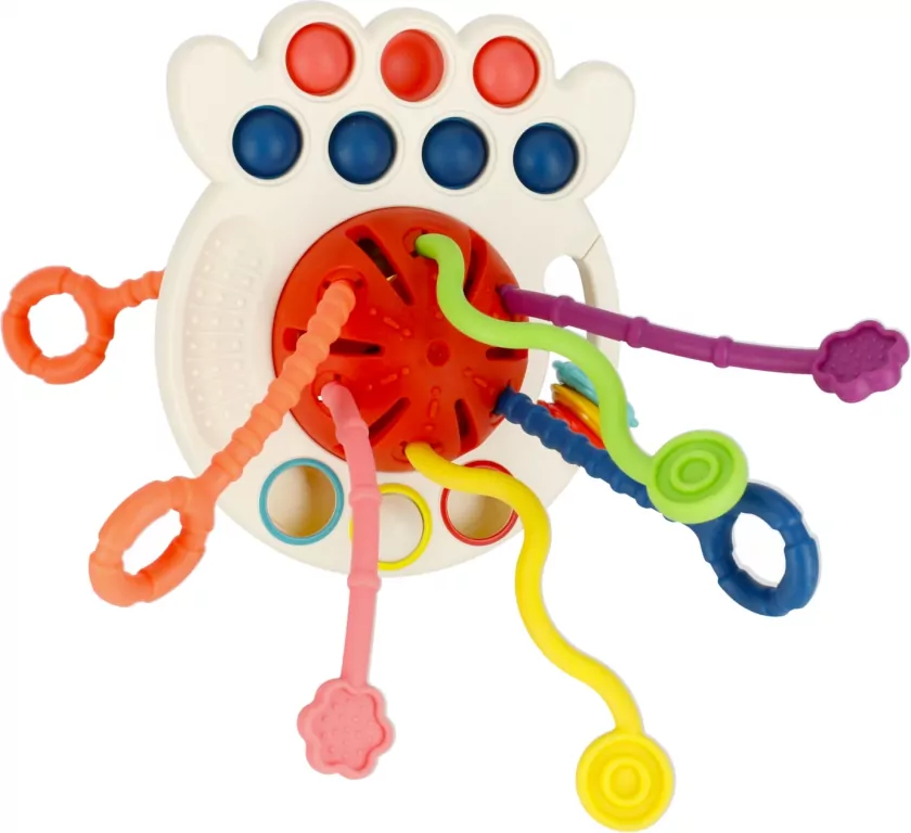 BAM BAM. Zabawka sensoryczna Ośmiornica 4w1 - tantis.pl