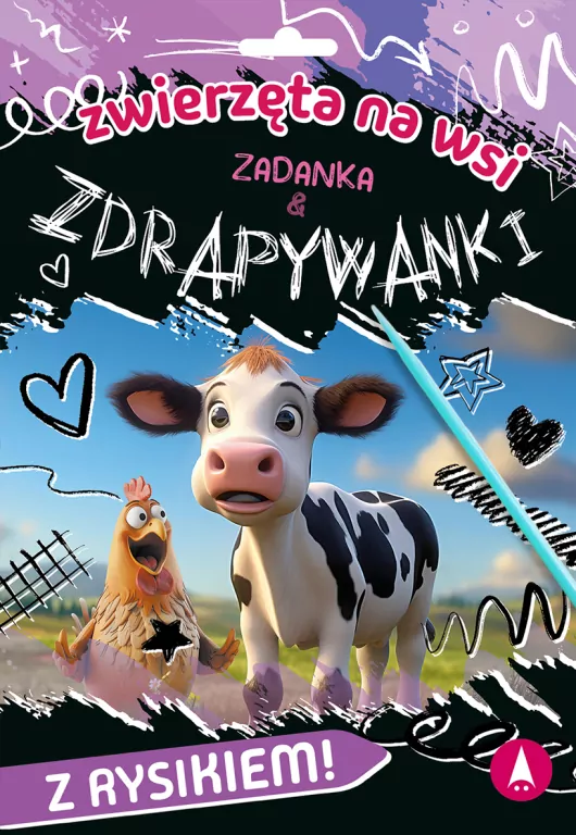 Zadanka & zdrapywanki. Zwierzęta na wsi - tantis.pl