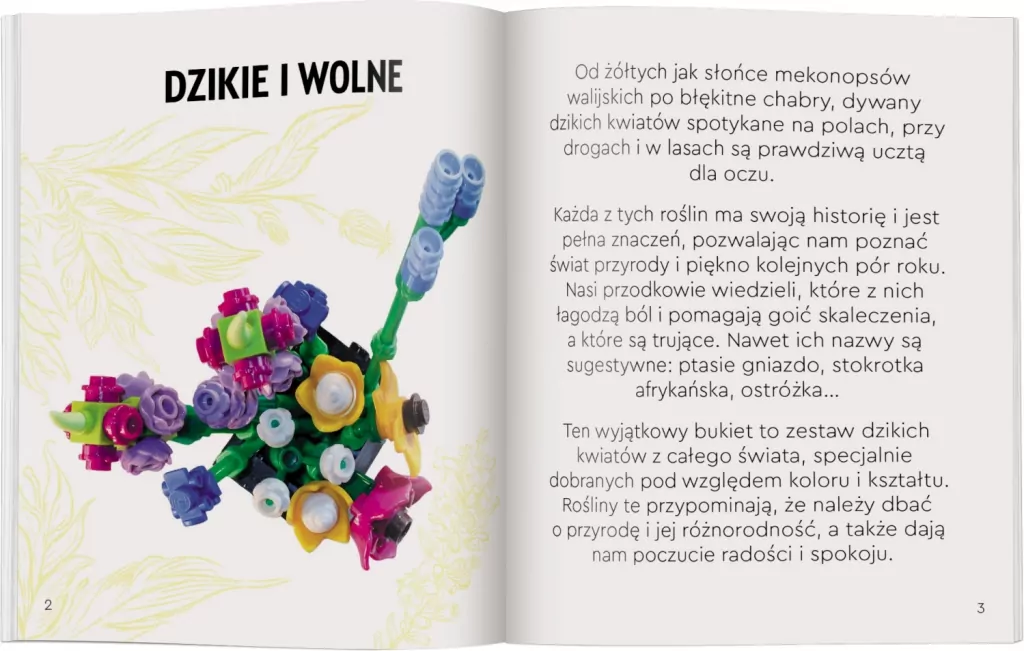 Lego Botanicals. Miniaturowy bukiet kwiatów - tantis.pl