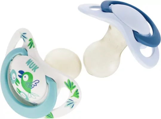 Smoczki lateksowe 6-18m NUK