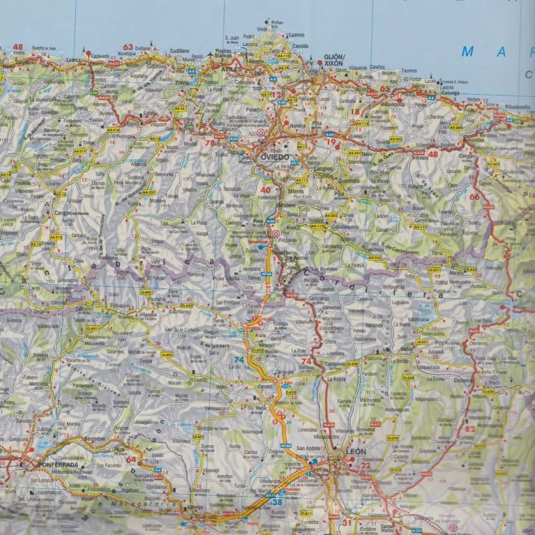 Mapa samochodowa - Hiszpania,Portugalia 1:700 000 - tantis.pl