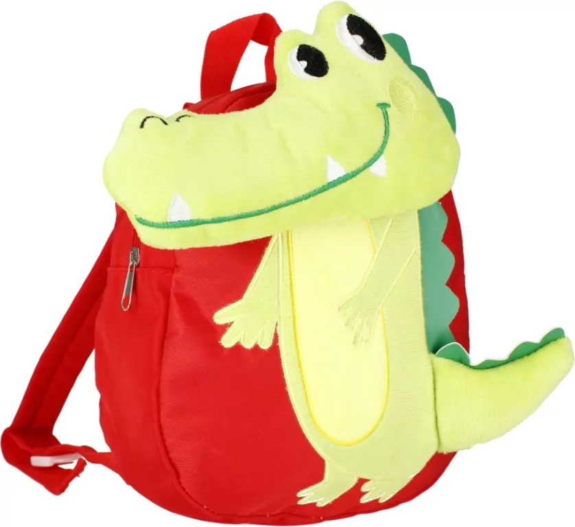 Plecak 3D pluszowy Krokodyl - tantis.pl