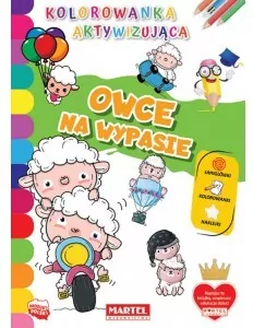 Owce na wypasie. Kolorowanka aktywizująca - tantis.pl