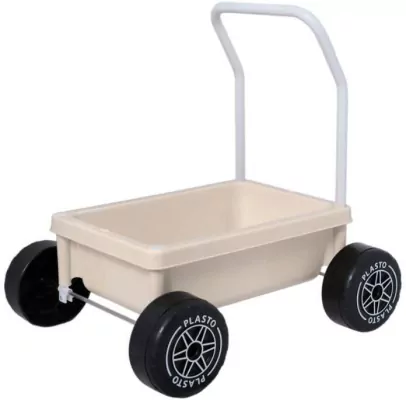 Chodzik Wózek dla dzieci z cichymi kołam