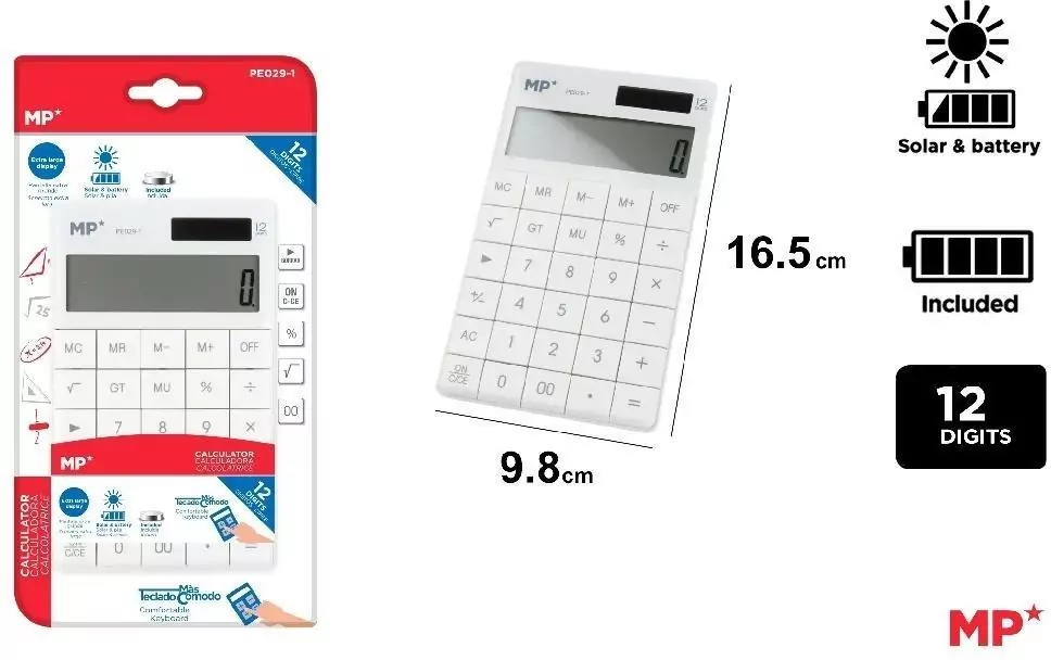 Kalkulator solarny biały - tantis.pl