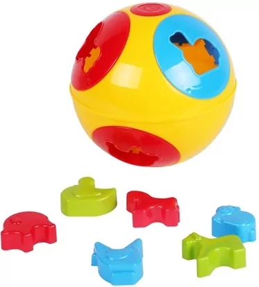 Sorter kula Mądry maluch Zwierzatka art. 3237 TechnoK p18 mix cena za 1 szt - tantis.pl