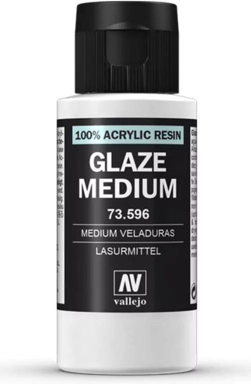 Vallejo: 73.596 - Glaze Medium (60 ml) - tantis.pl