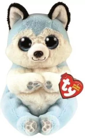 Beanie Babies Thunder. Niebieski husky. 15 cm - tantis.pl