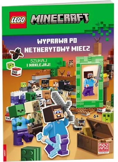 Lego Minecraft. Wyprawa po netherytowy miecz - tantis.pl