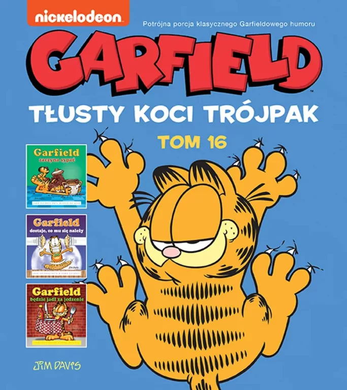 Tłusty koci trójpak. Garfield. Tom 16 - tantis.pl