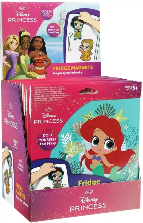 Magnes na lodówkę Princess 1szt.mix - tantis.pl