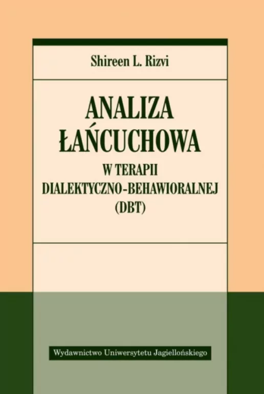 Analiza łańcuchowa w terapii dialektyczno-behawioralnej - tantis.pl
