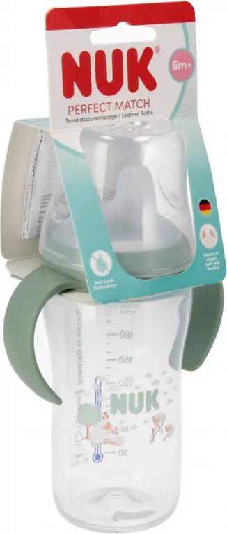 NUK. Butelka do nauki picia. 260 ml. Owca - tantis.pl