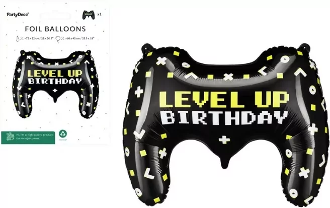 Balon foliowy Gamepad 72x52cm - tantis.pl