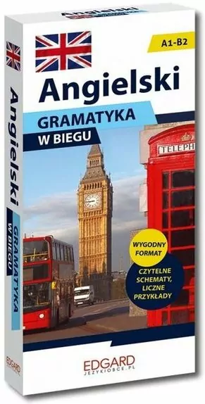 Angielski. Gramatyka w biegu. Poziom A1-B2 - tantis.pl