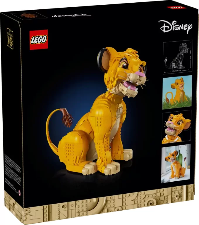 LEGO® Disney. Król Lew — młody Simba. 43247 - tantis.pl
