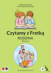 Czytamy z Fretką. Rodzina. Wyrazy 1. Cz.4