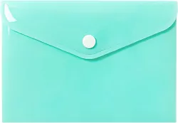 Teczka koperta A6 PP pastel zielona