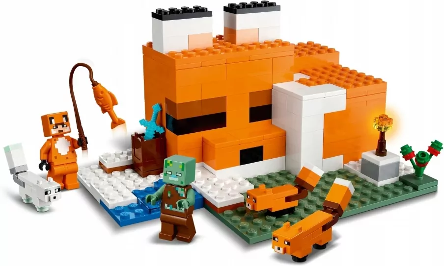 LEGO® Minecraft™. Siedlisko lisów. 21178 - tantis.pl