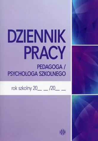 Dziennik pracy pedagoga / psychologa szkolnego - tantis.pl