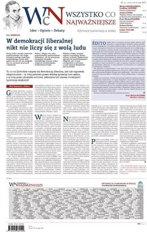 Wszystko, co Najważniejsze nr 14 - tantis.pl