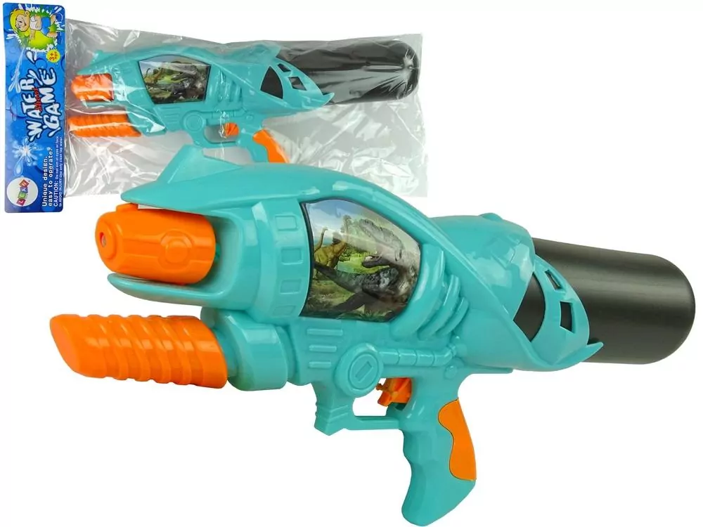 Pistolet na wodę karabin dinozaury 1100ml - tantis.pl