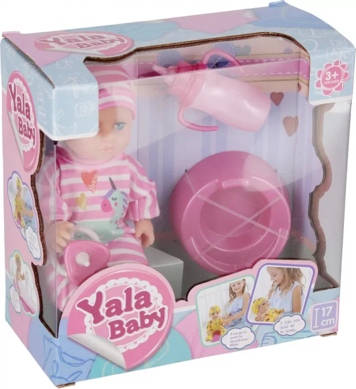 Lalka bobas 17cm z akcesoriami - tantis.pl