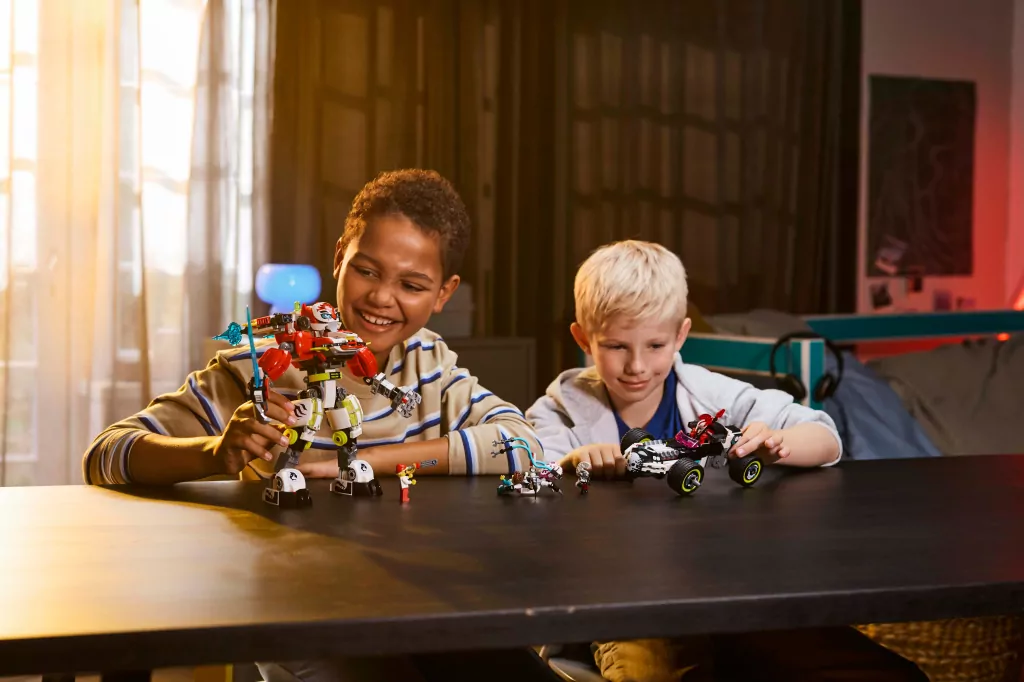 LEGO® Tygrysi mech Coopera i hot rod Zero 71497 - tantis.pl