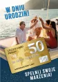 Karnet Urodziny 50 - tantis.pl