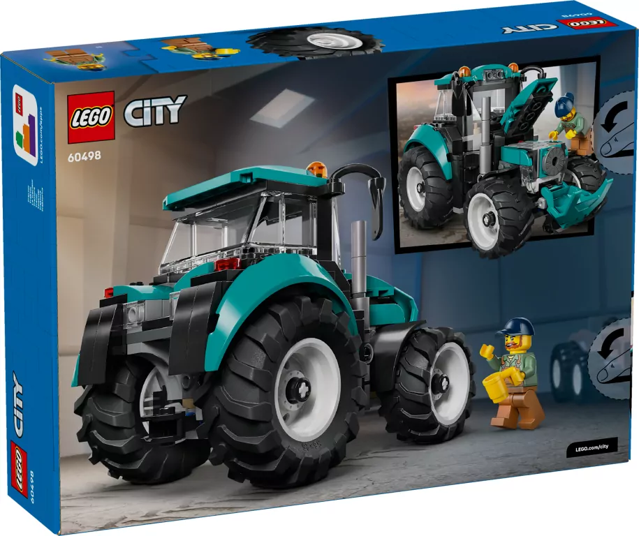 LEGO® City.  Traktor 60498 - tantis.pl