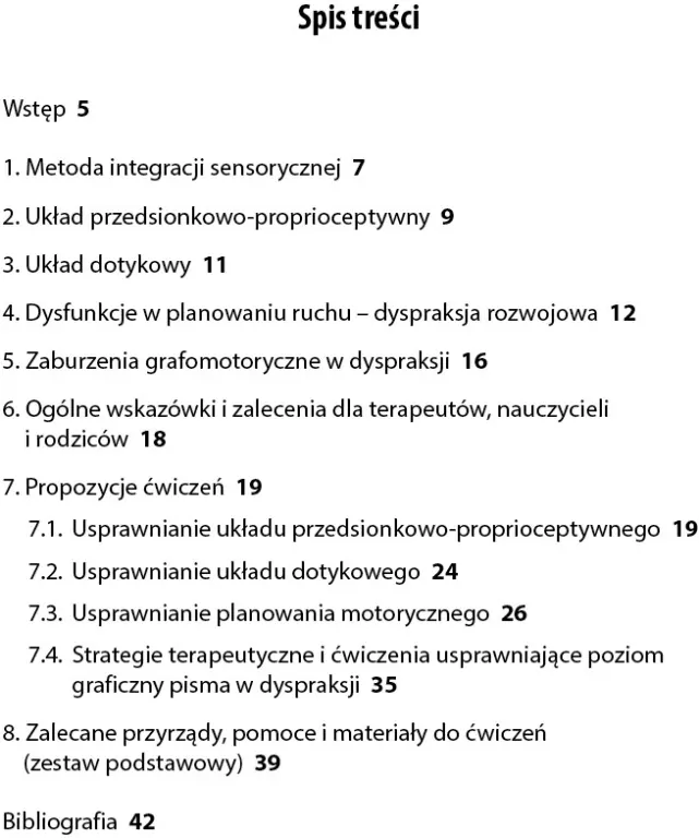 Terapia integracji sensorycznej. Zeszyt 1 - tantis.pl